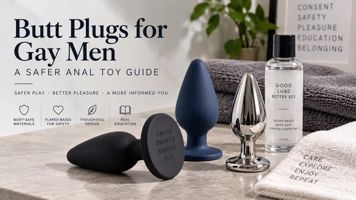 Butt Plugs for Gay Men: A Safer Anal Toy Guide Butt Plugs for Gay Men: A Safer Anal Toy Guide