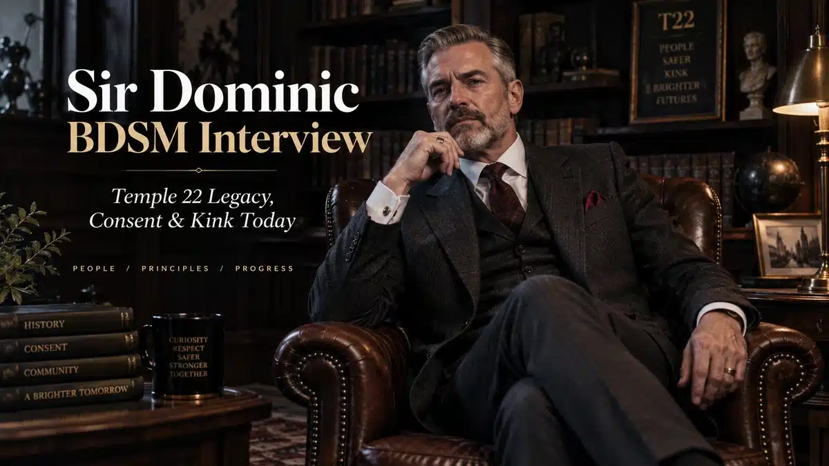 Sir Dominic BDSM Interview: Temple 22 Legacy, Consent & Kink Today Sir Dominic BDSM Interview: Temple 22 Legacy, Consent & Kink Today